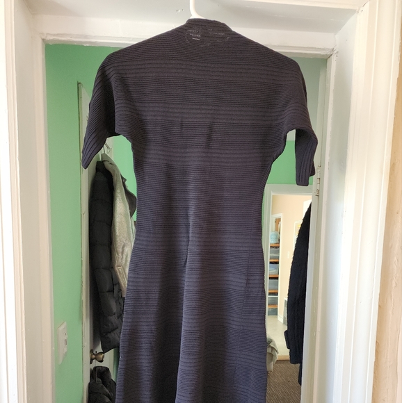 Adolfo Dominguez is a black sophisticated dress. - Picture 2 of 8